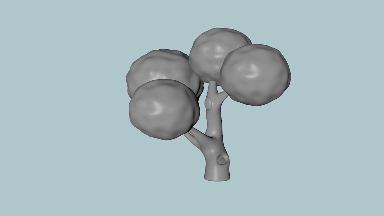 Exotic Trees 3D model_2