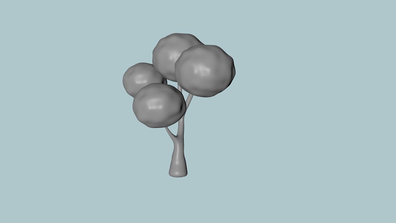 Exotic Trees 3D model_1