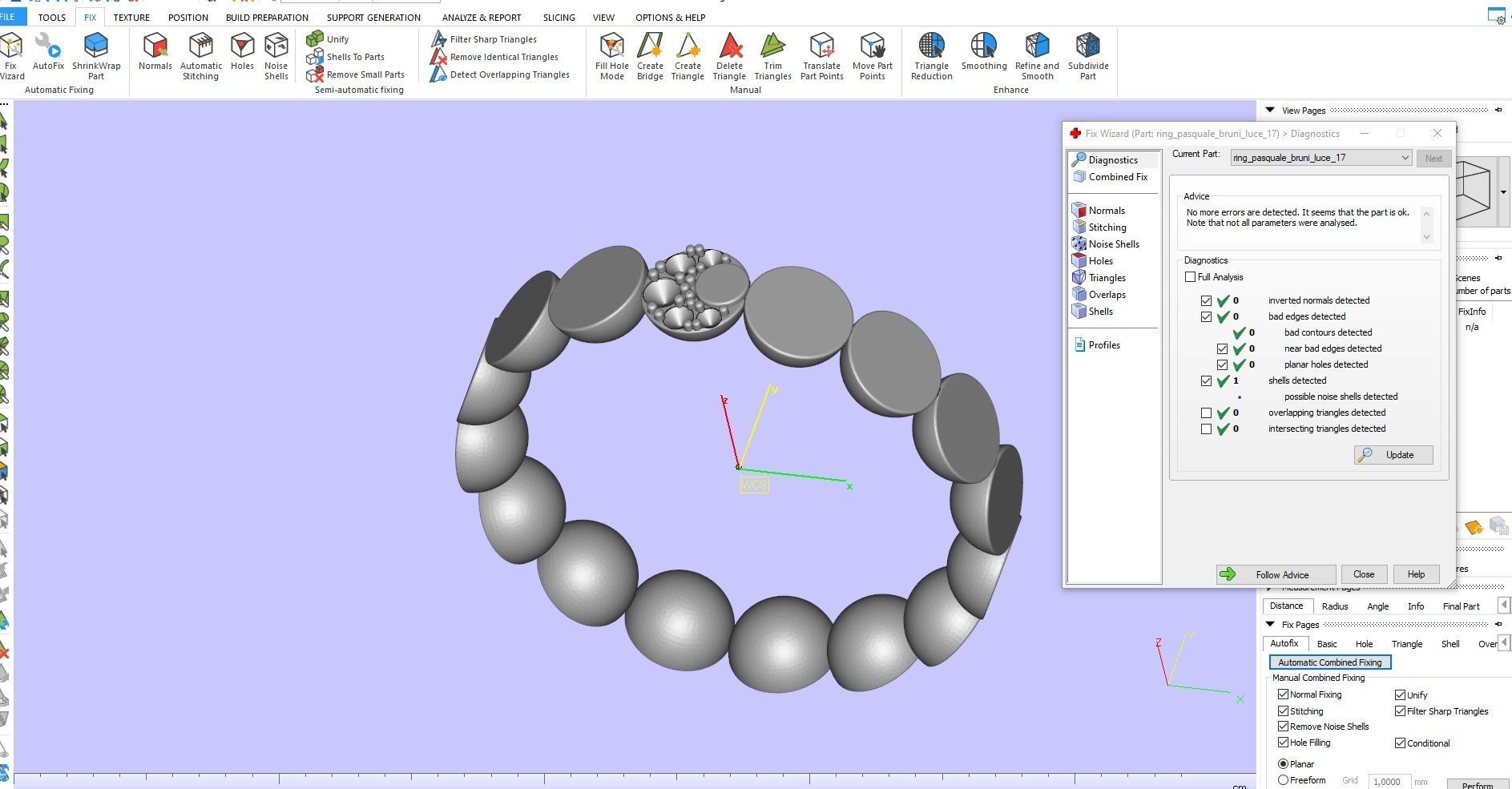 Ring  Luce Style 3D print model_7