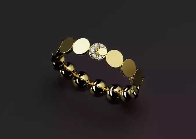 Ring  Luce Style 3D print model