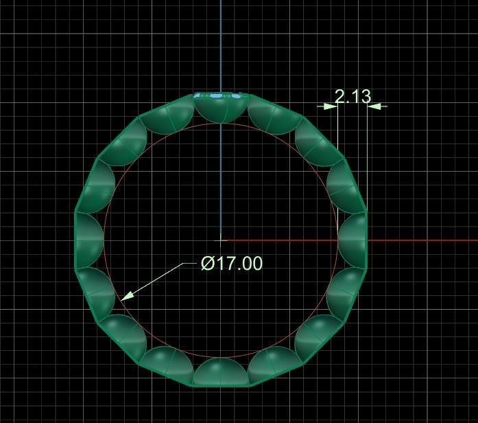 Ring  Luce Style 3D print model_4