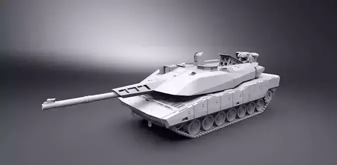 kf51 Panther Scale model 3D print model