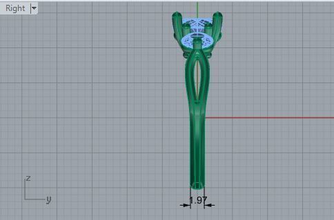 3-Stone Diamond ring 2534 3D print model 3D print model_6