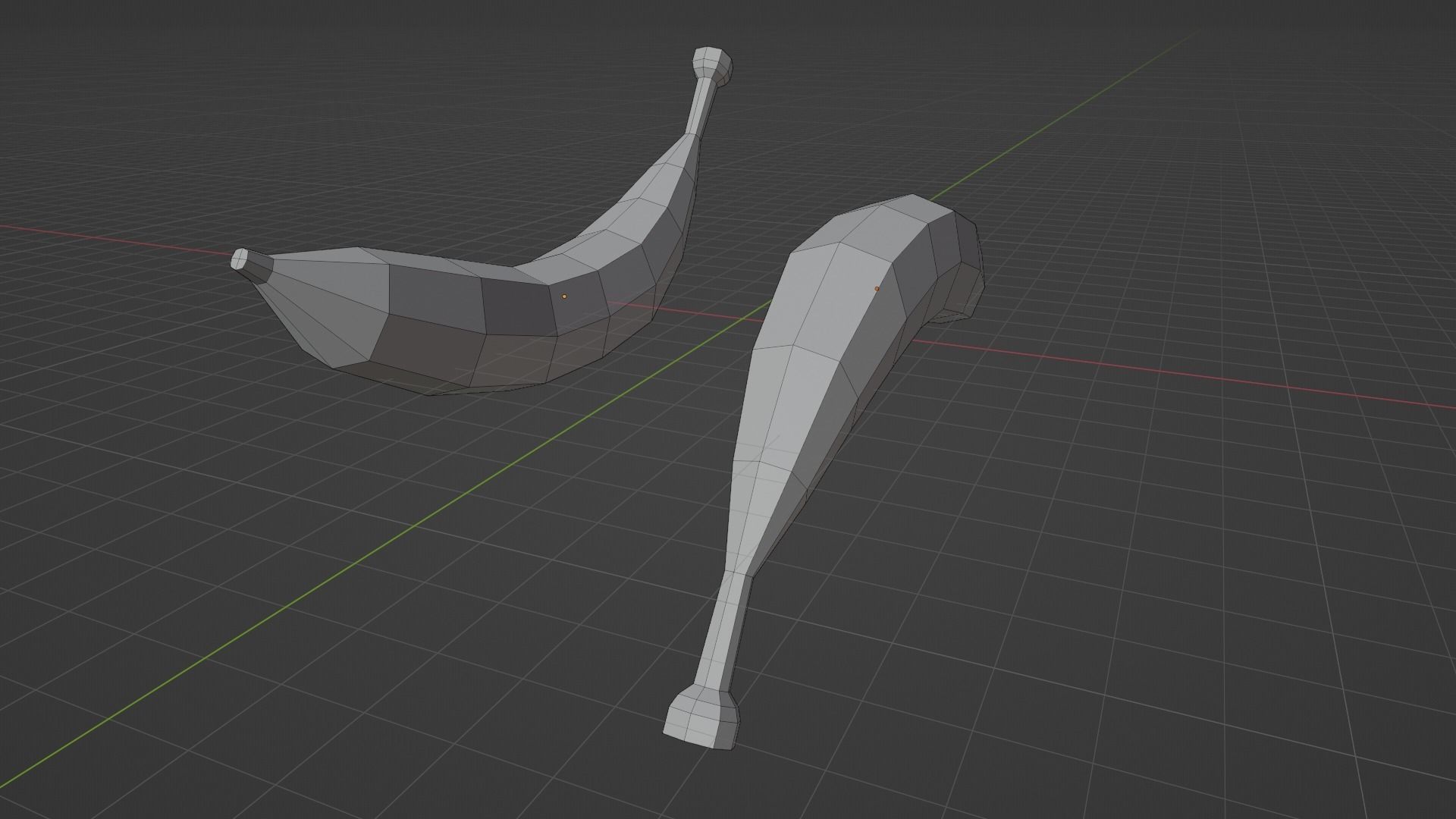 pack of low poly fruits 3D model_13