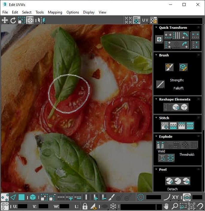 Margherita Pizza 3D model_44