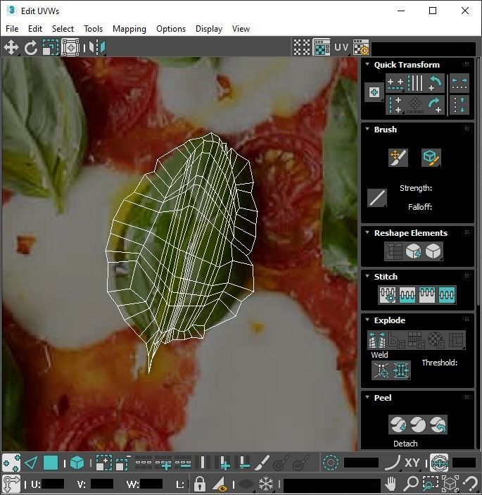 Margherita Pizza 3D model_40
