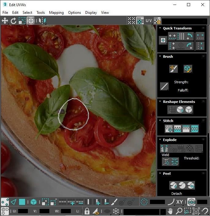 Margherita Pizza 3D model_24