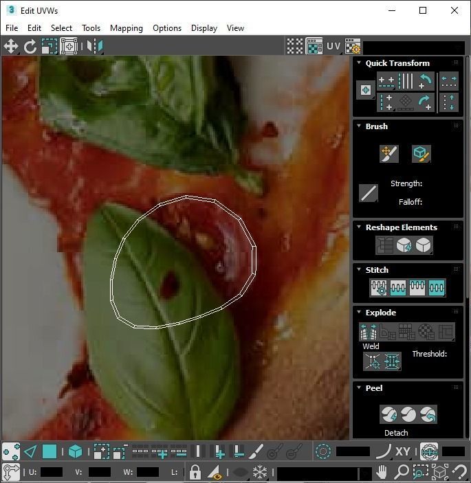 Margherita Pizza 3D model_51