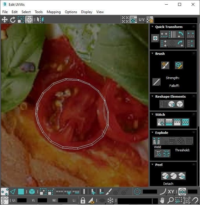 Margherita Pizza 3D model_22