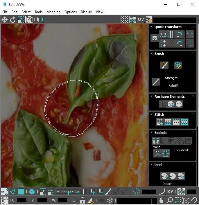 Margherita Pizza 3D model_52