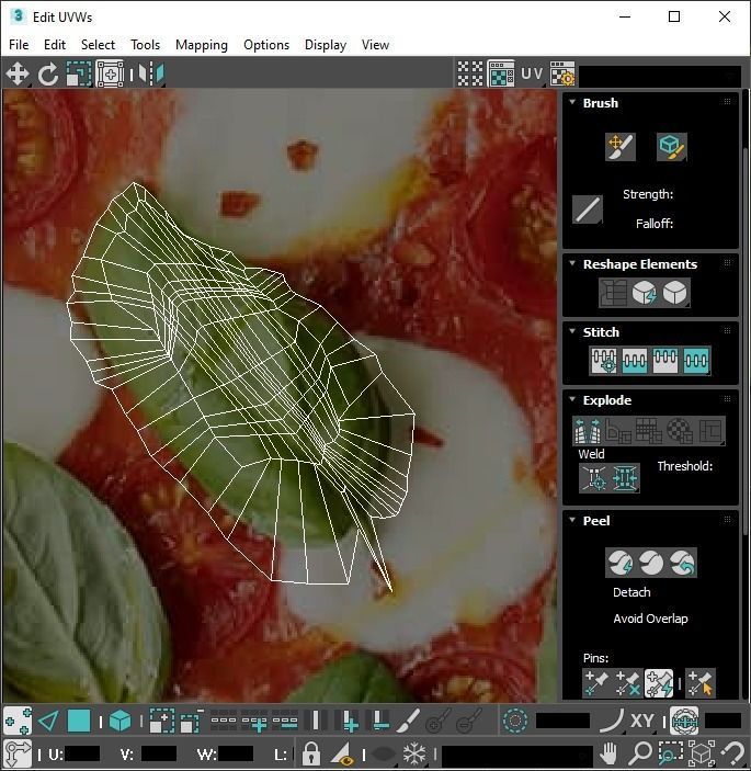 Margherita Pizza 3D model_38
