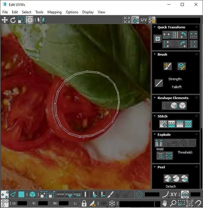 Margherita Pizza 3D model_20