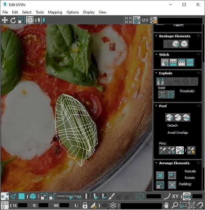 Margherita Pizza 3D model_39