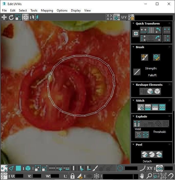 Margherita Pizza 3D model_46