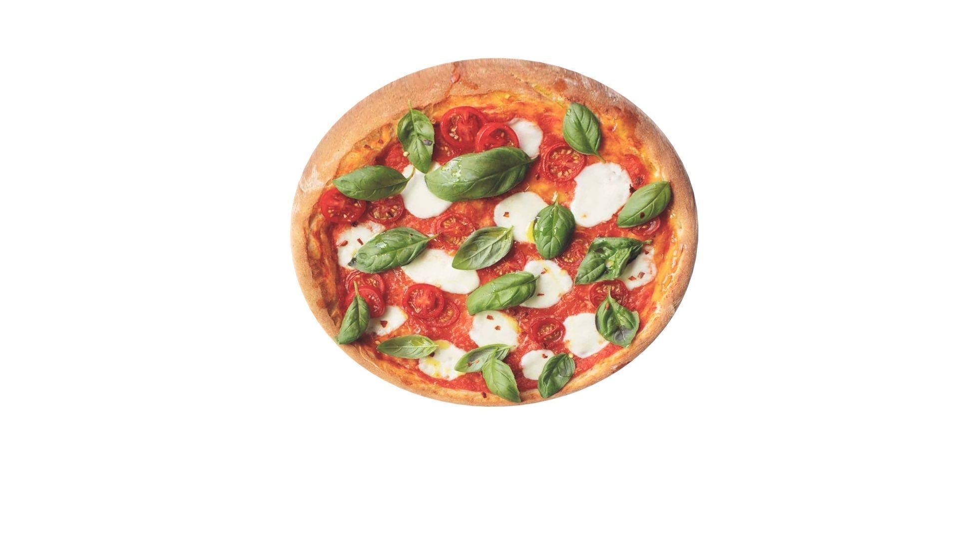 Margherita Pizza 3D model_12