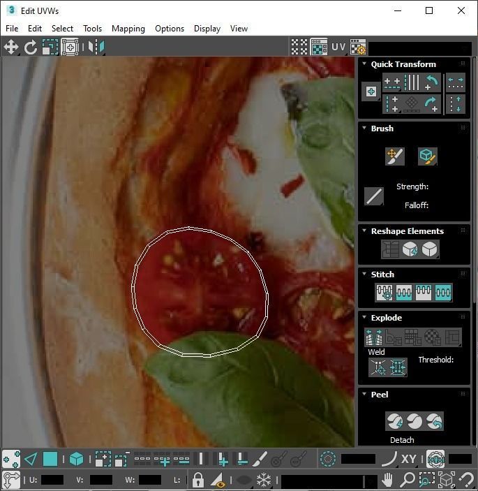 Margherita Pizza 3D model_29