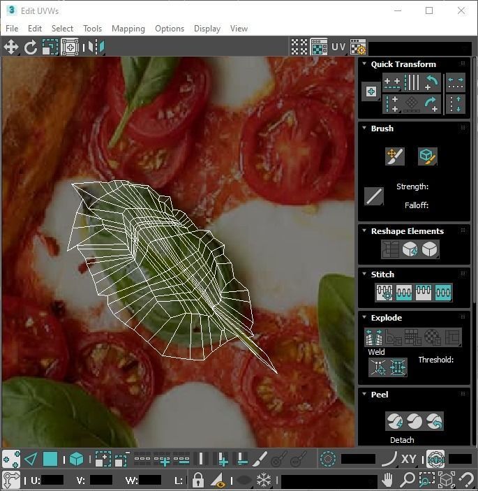Margherita Pizza 3D model_27