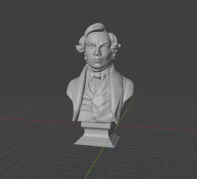 Robert Schumann 3D print model_14