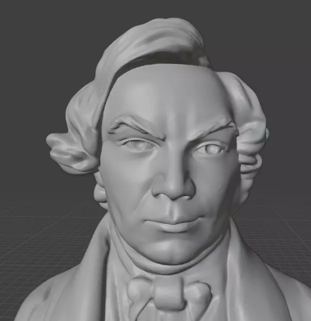 Robert Schumann 3D print model_16