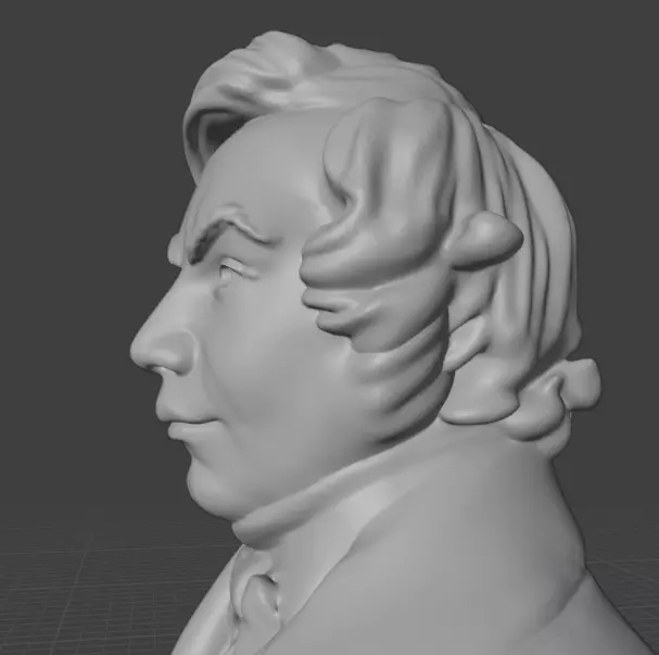 Robert Schumann 3D print model_17