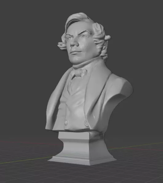 Robert Schumann 3D print model_8