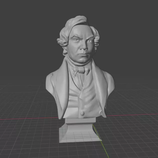 Robert Schumann 3D print model_5