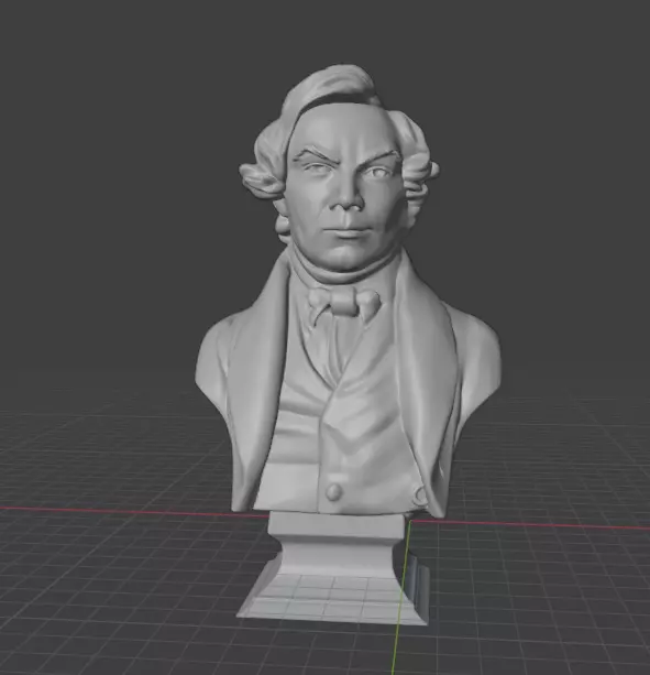 Robert Schumann 3D print model_11