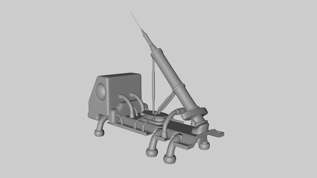 Vaccine Launcher Truck 3D model_2
