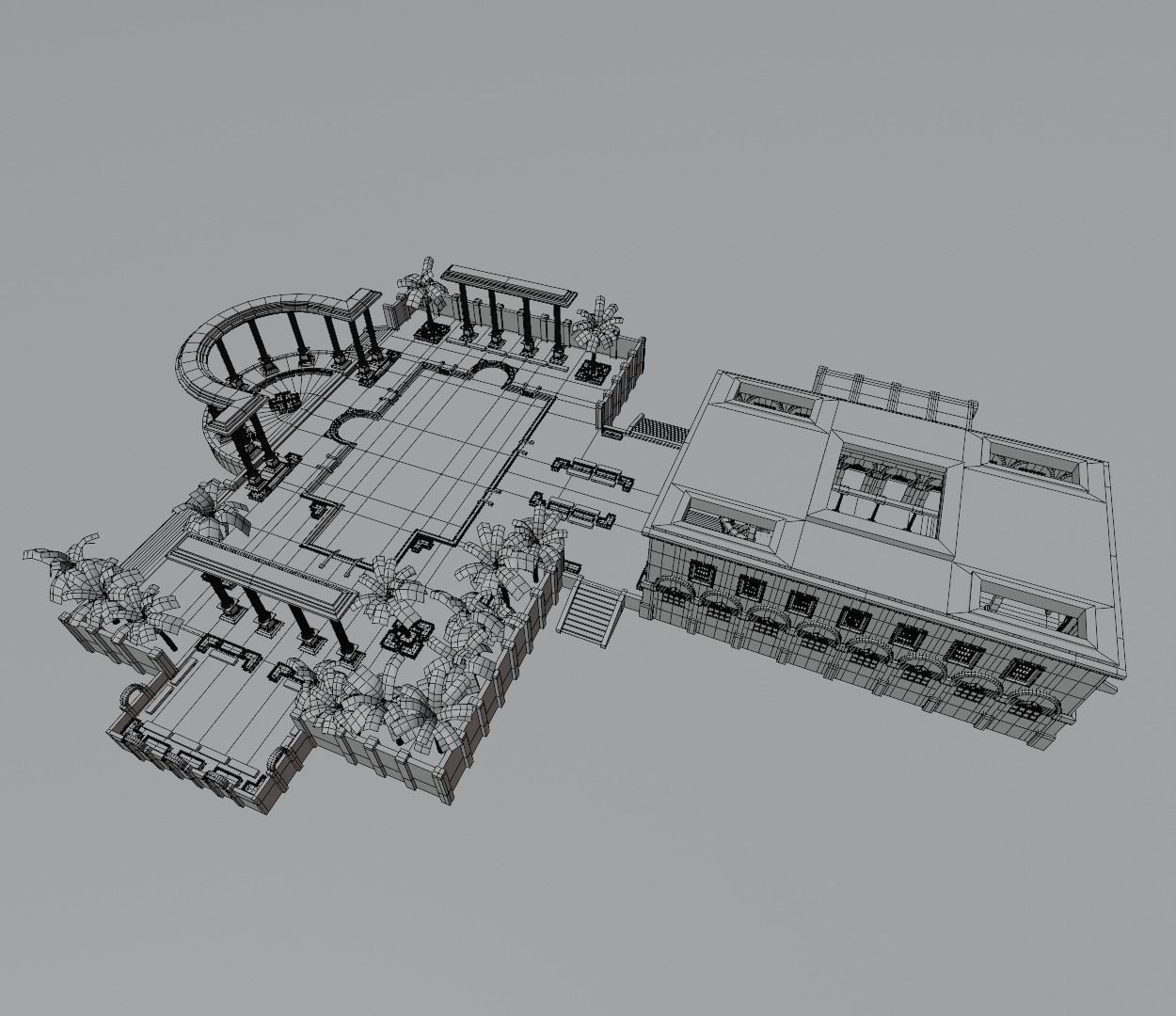 ancient bath 3D model_28