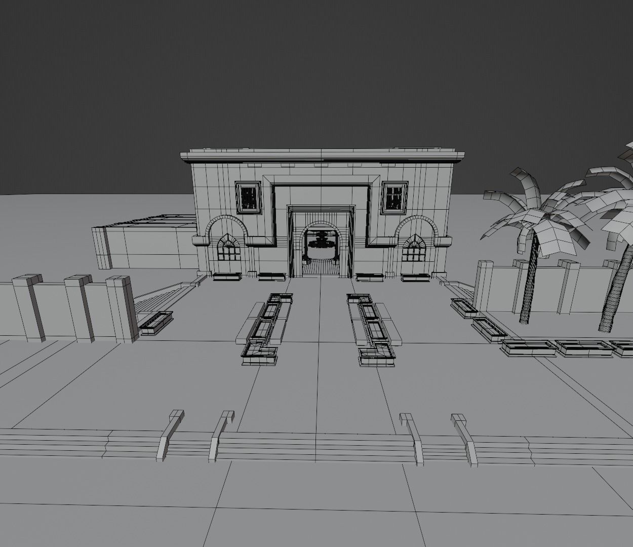 ancient bath 3D model_23