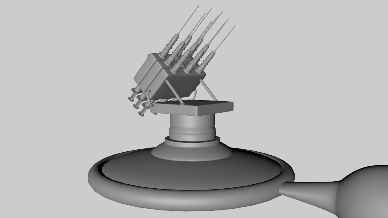 Scifi Vaccine Launcher 3D model_3