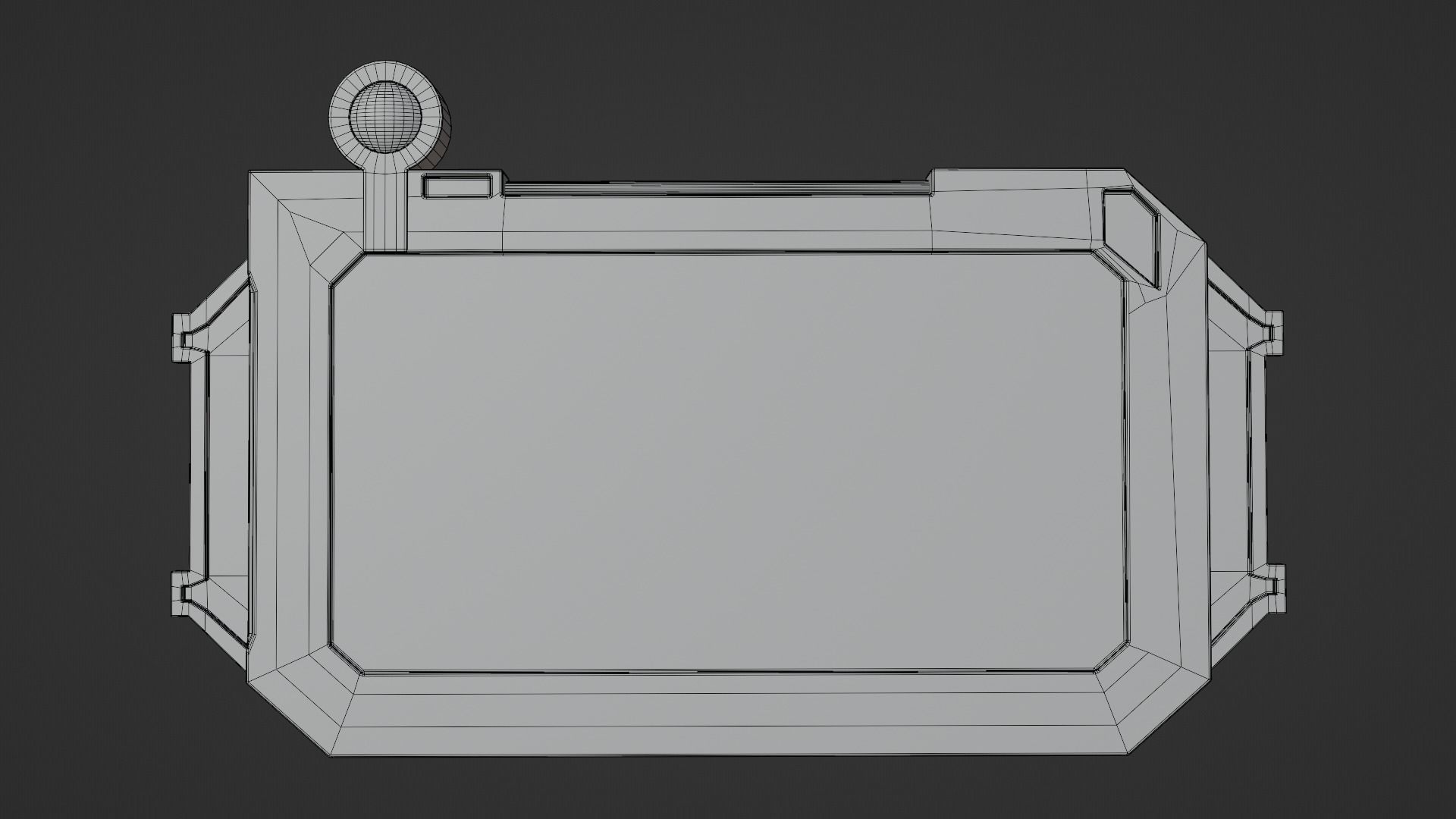 TP-14S78 futuristic tablet Low-poly 3D model_6