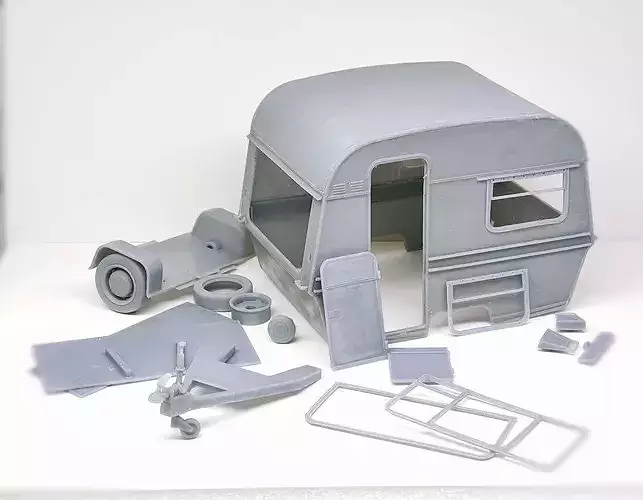 3D printable Thomson Mini Glen 1-24 3D print model 4