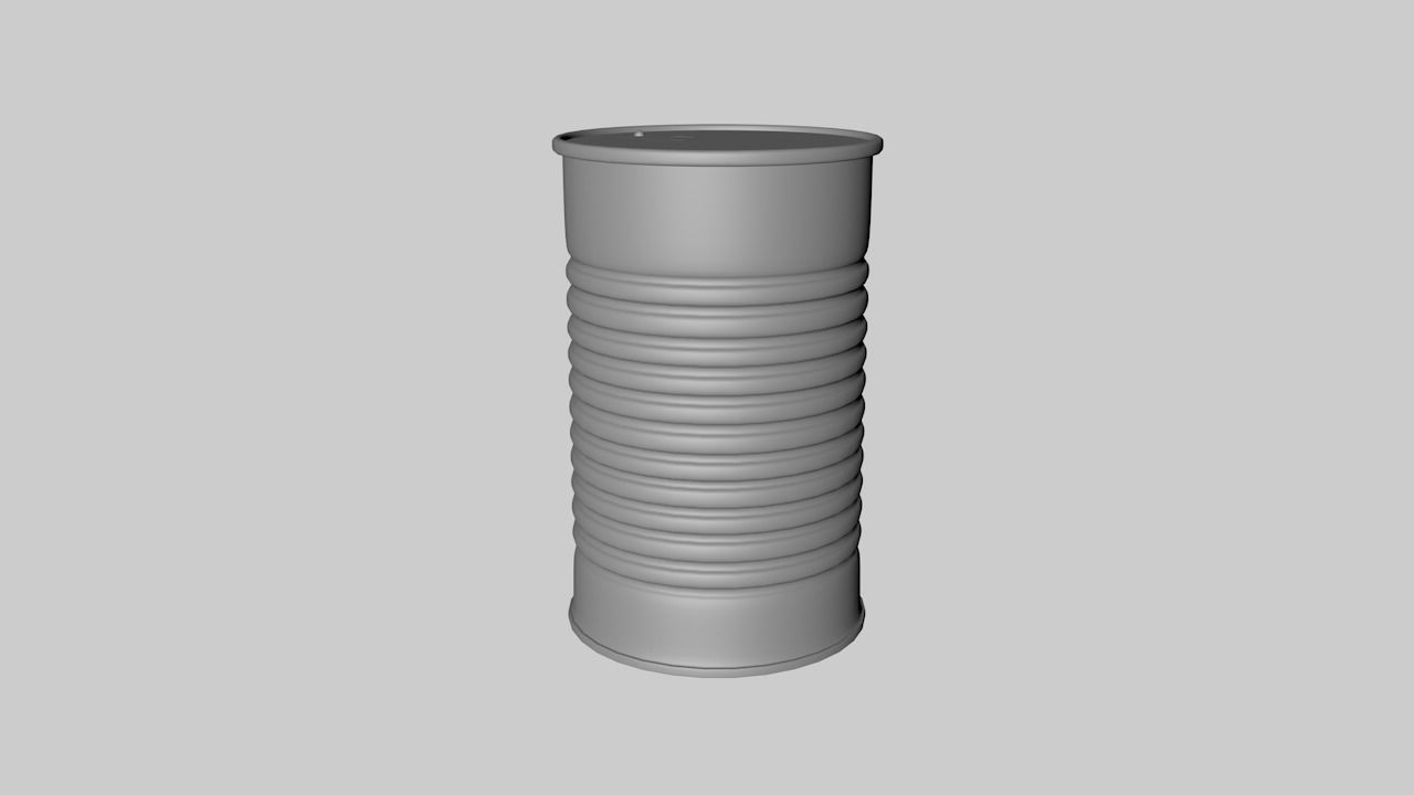 Can Opened and Closed 3D model_2