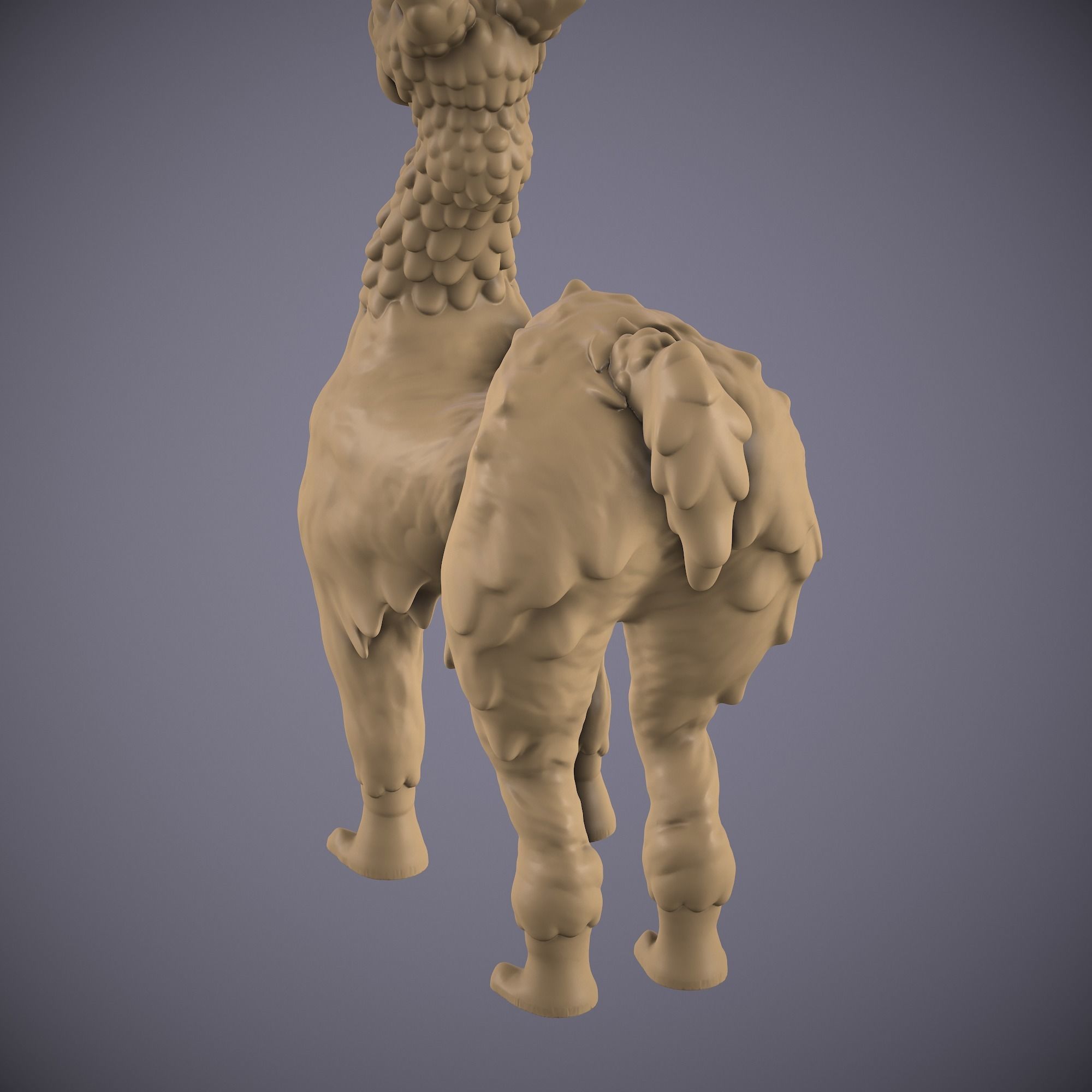 LAMA- LLAMA UNICORN ANIMAL Free 3D print model_15