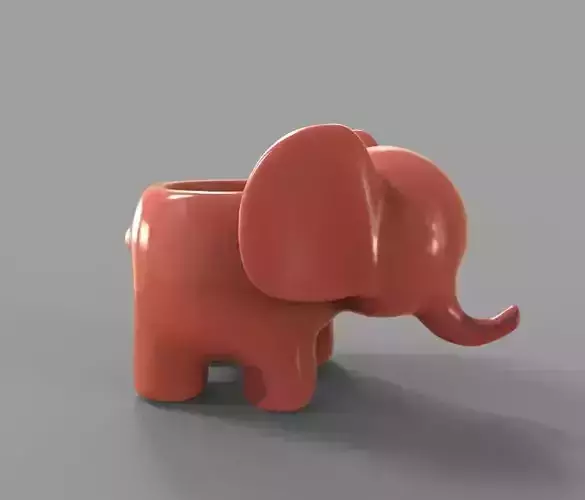 The Ashtray elephant mug 3D model