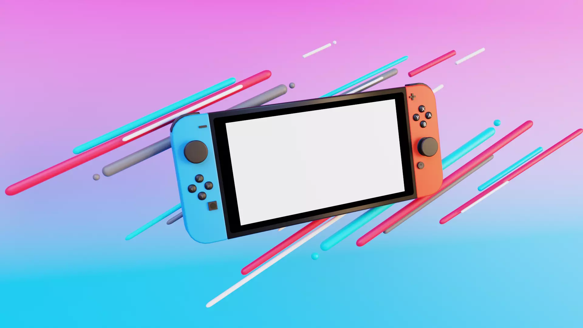 nintendo switch Free 3D model