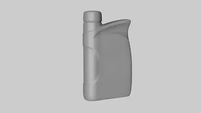 Motor Oil Bottle 3D model