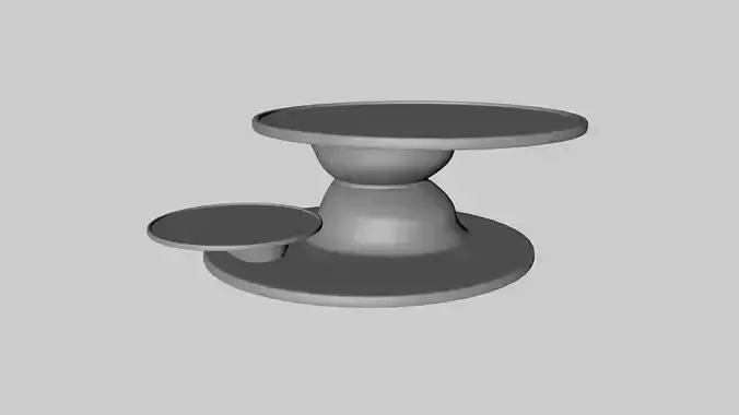 Space Age Table 3D model