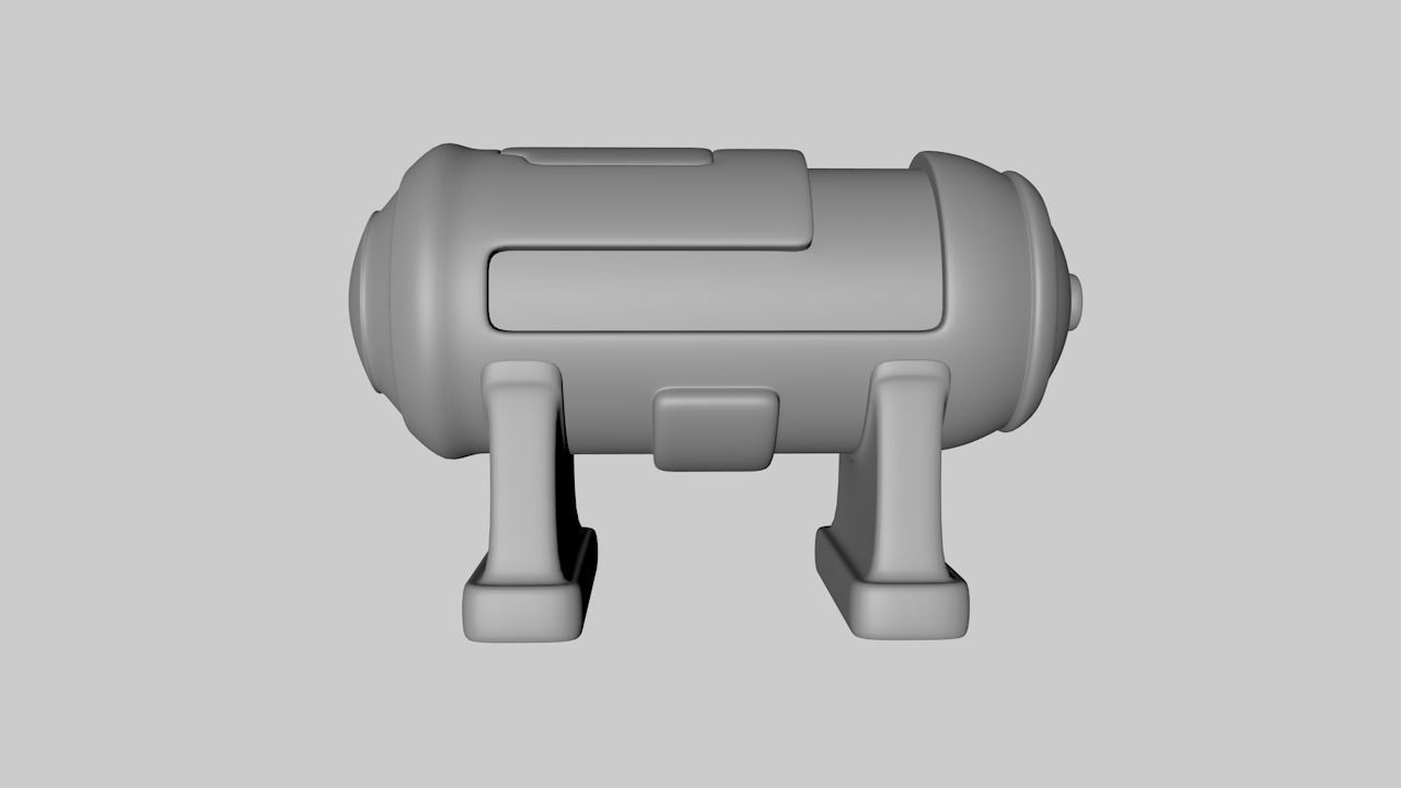 Large Container 3D model_2