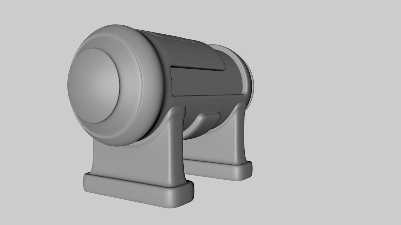 Large Container 3D model_3