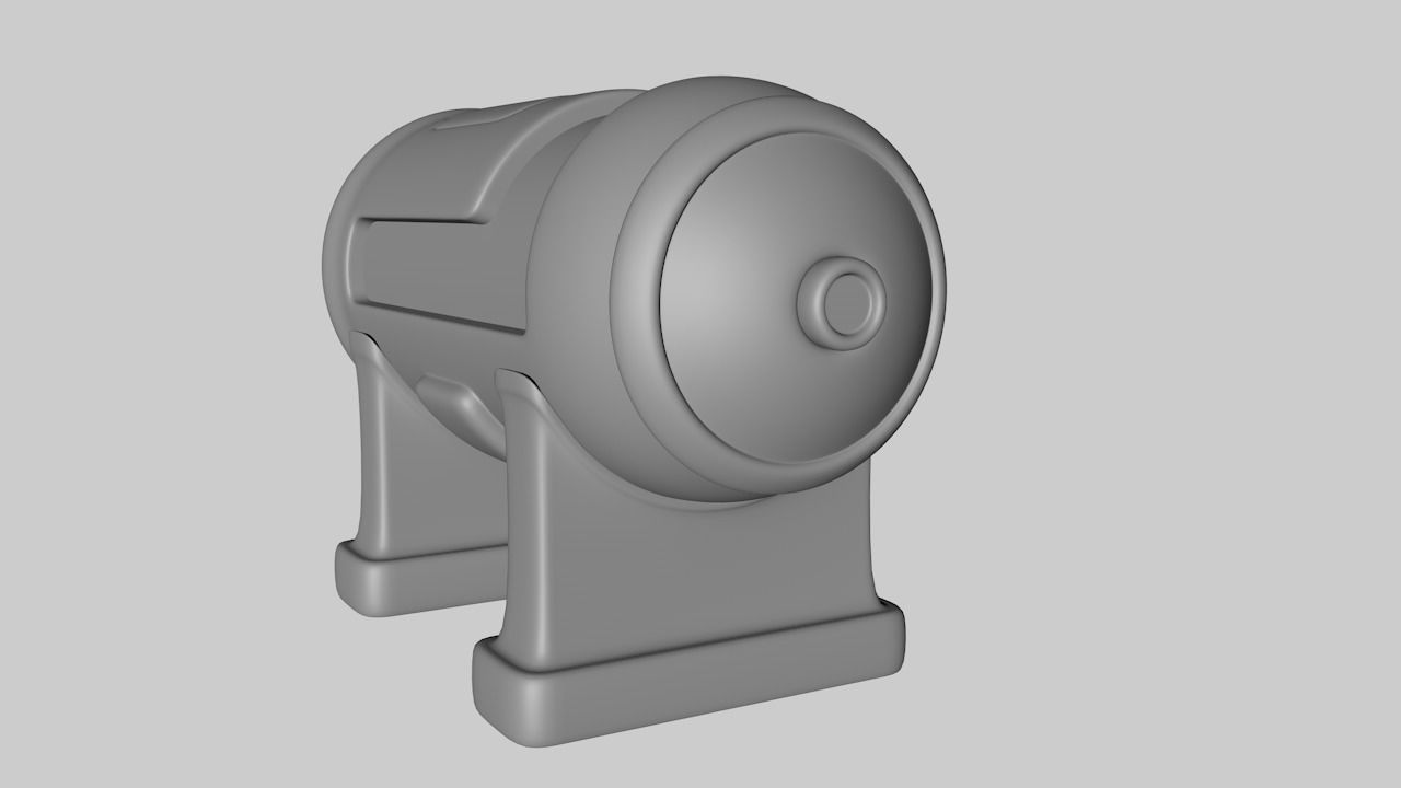 Large Container 3D model_1