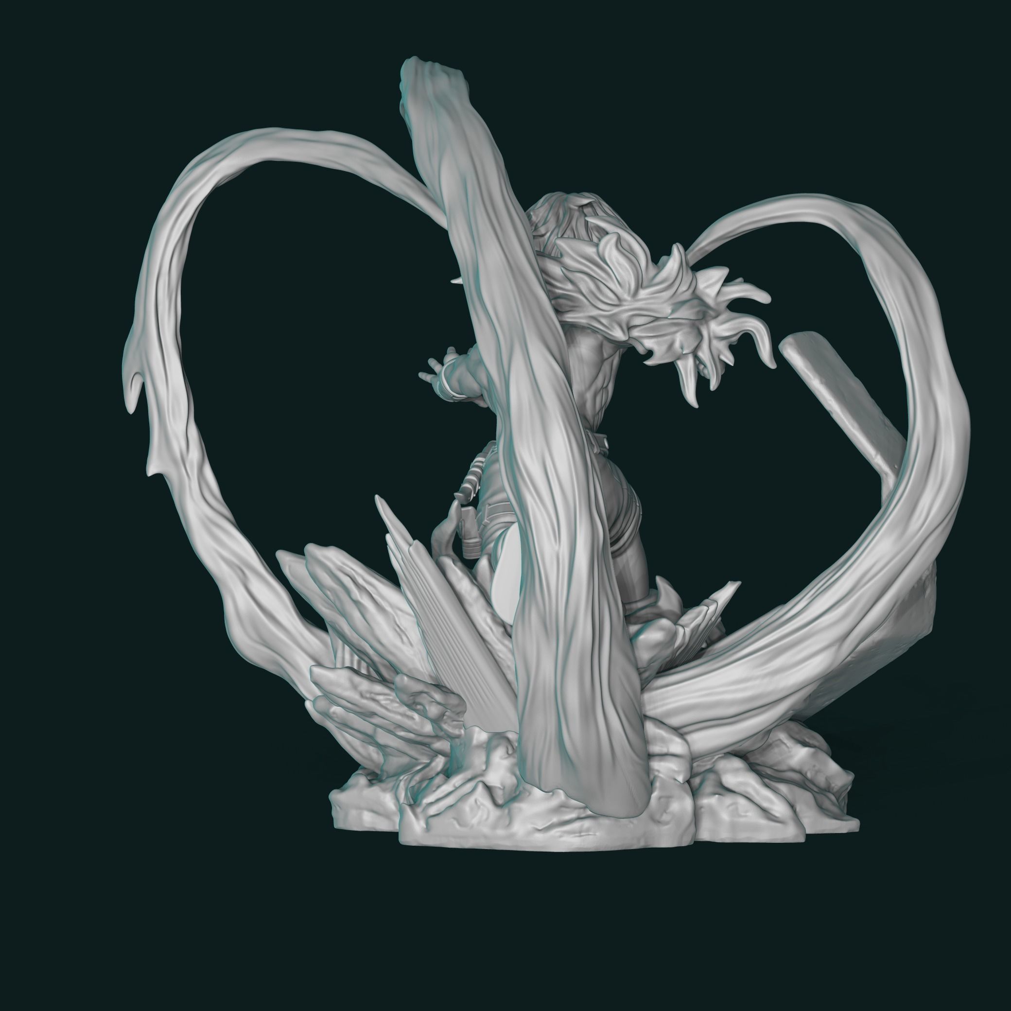 Portgas D Ace One Piece 3D print model_20