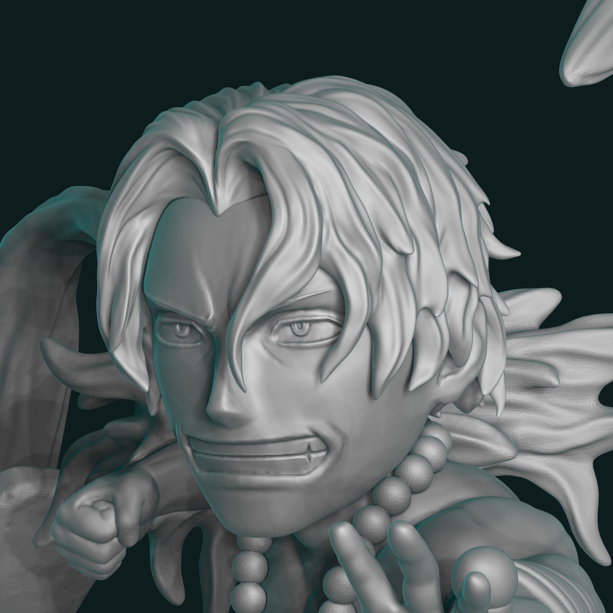 Portgas D Ace One Piece 3D print model_13