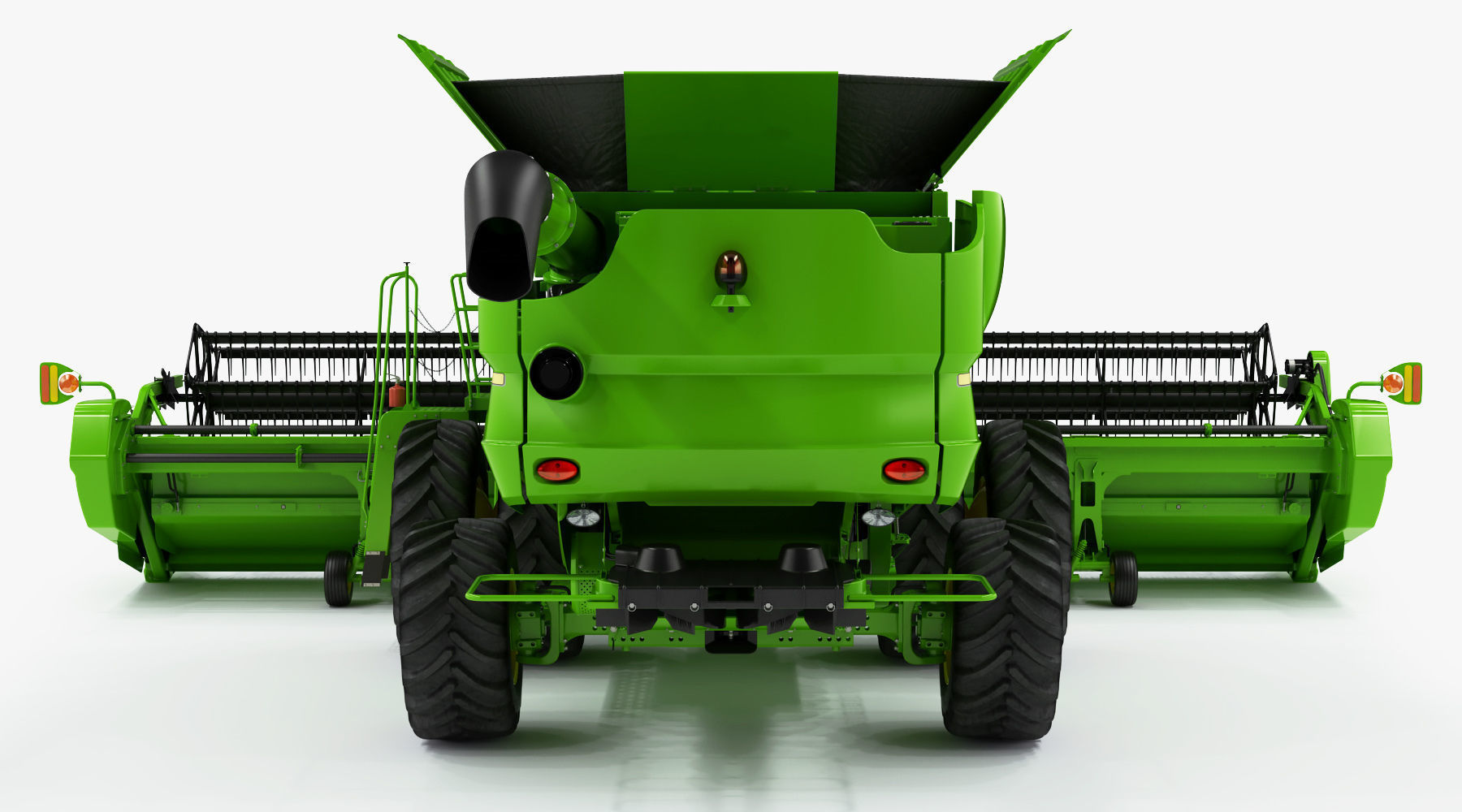 Combine Harvester 3D model_9