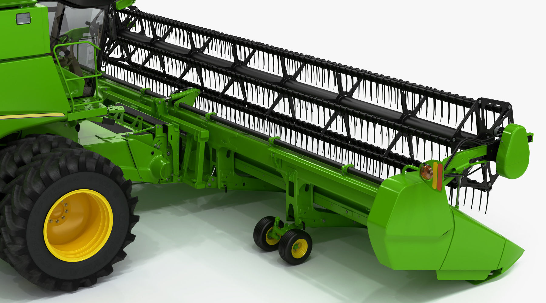 Combine Harvester 3D model_18