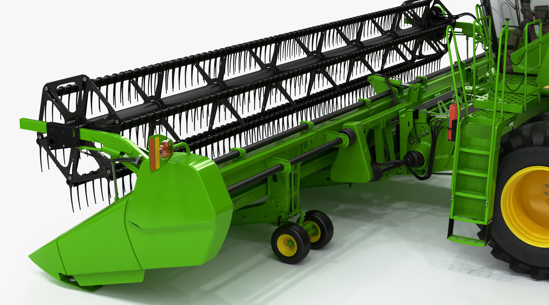 Combine Harvester 3D model_19