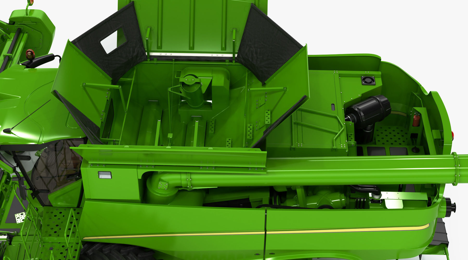 Combine Harvester 3D model_21