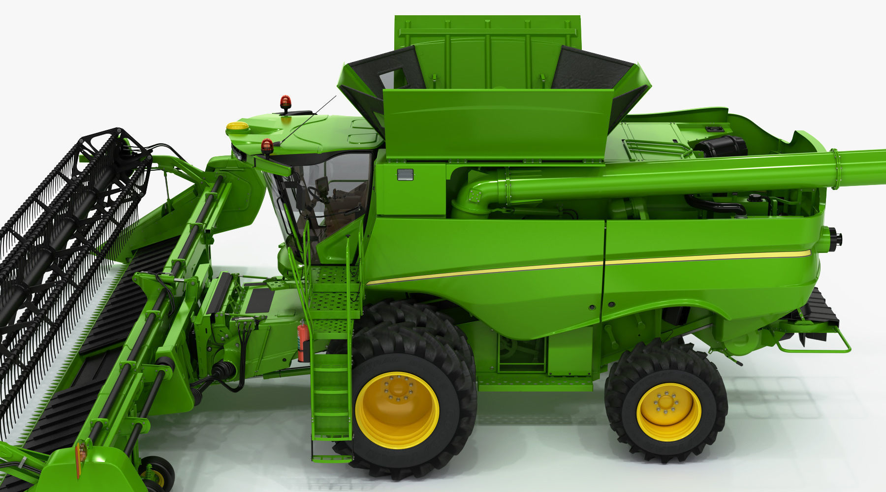 Combine Harvester 3D model_23