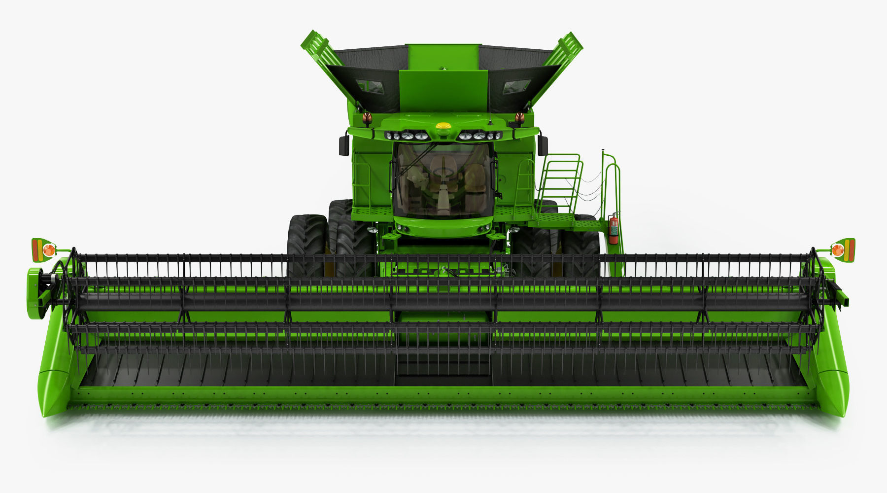 Combine Harvester 3D model_15